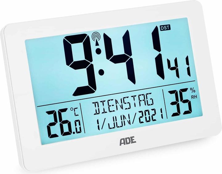 Actual product image ADE Radio controlled clock XXL digits