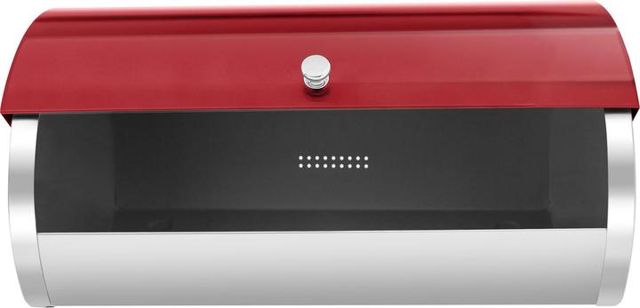 Actual product image Cheffinger Inox bread bin with hinged lid