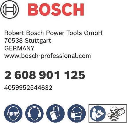 Image du produit Bosch Professional Zubehör Papier abrasif Expert C470 multi-trous pour ponceuse excentrique, 125 mm, G 60, 50 pcs. (60)
