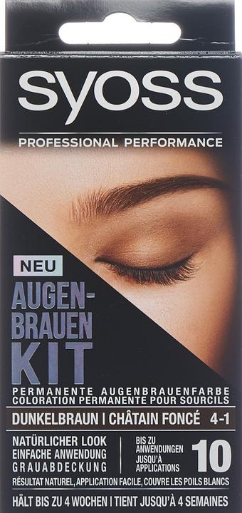 Actual product image Syoss Eyebrow Kit (Dark brown)