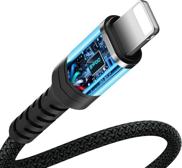 Immagine prodotto Bwoo Cavo adattatore audio BZ48 aux 3,5 mm a lightning nero (Lightning)