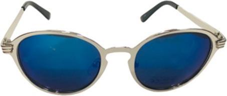 Immagine prodotto Bekos Occhiali da sole da uomo Classic Blu e Argento