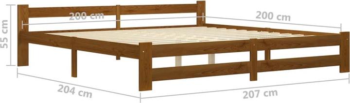 Image du produit vidaXL Bettgestell (200 x 200 cm)