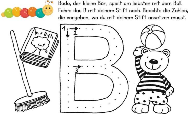 Produktbild Lernraupe - Erste Buchstaben (Deutsch)