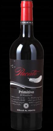 Produktbild Alibrianza Colle al Vento PACATO Primitivo di Manduria DOP, Holzkiste (1 x 150 cl, 2017)