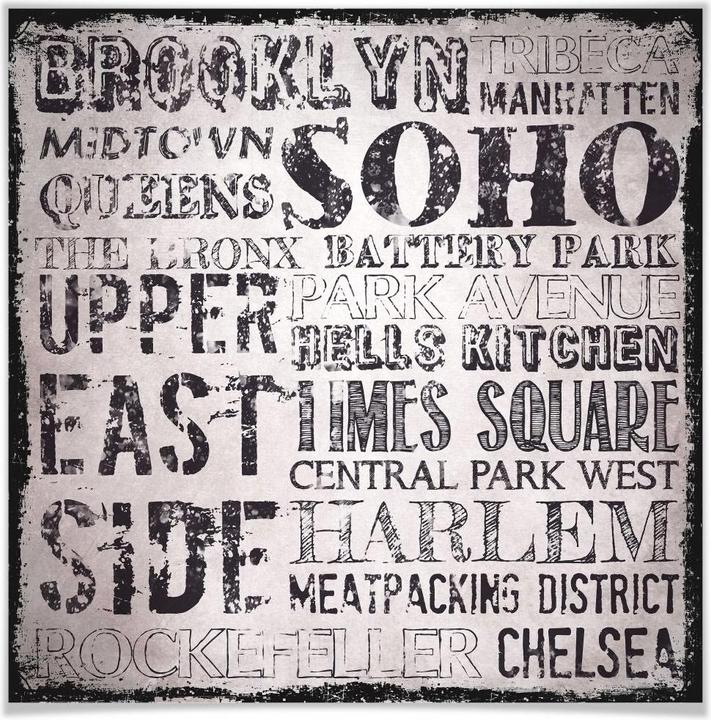 Produktbild Trenddeko New York - Impressionen (70 x 70 cm)