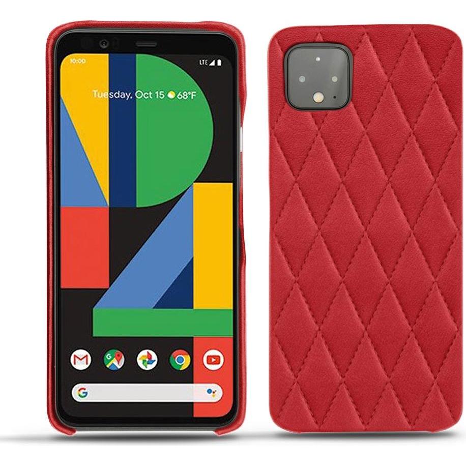 Noreve Lederschutzhülle (Google Pixel 4 XL), Smartphone Hülle, Rot