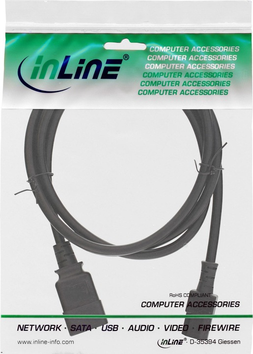 Actual product image InLine Mains adapter cable (2 m)