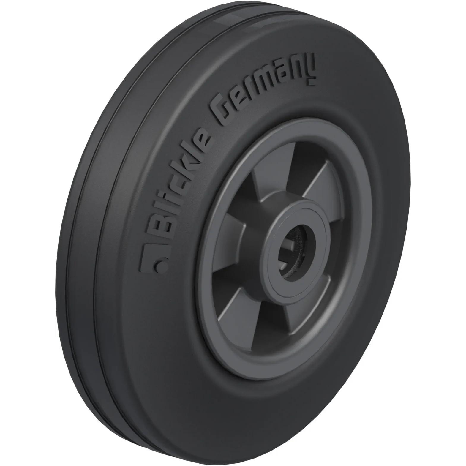 Blickle, Ruote + Rotelle, 33027 VPP 125/15R Schwerlast-Rad Rad-Durchmesser 125 mm Tragfähigkeit max. 100