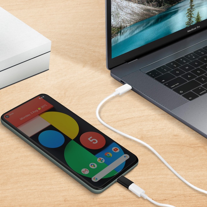 Produktbild Maxlife Lightning to USB C Adapter (Lightning, USB Typ C)