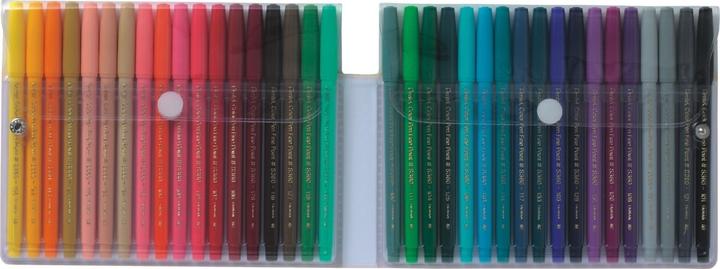 Image du produit Pentel Stylo fibre Colour Pen 0,5-2,0mm VE=36 couleurs (36x)