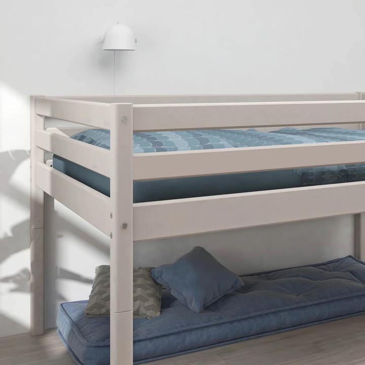 Produktbild Flexa Halbhohes Bett Classic mit gerader Leiter 140x200cm (140 x 200 cm)