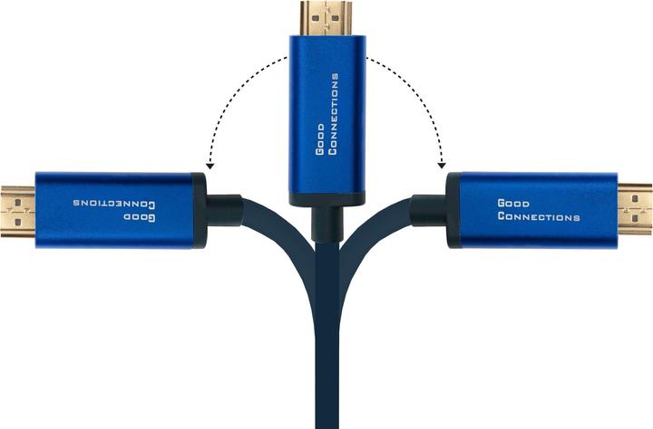 Actual product image Good Connections GC 4520-CSF020B Adapter cable USB C> HDMI, 4K@60Hz, flex, 2.0 m (2 m, HDMI, 2.0b)