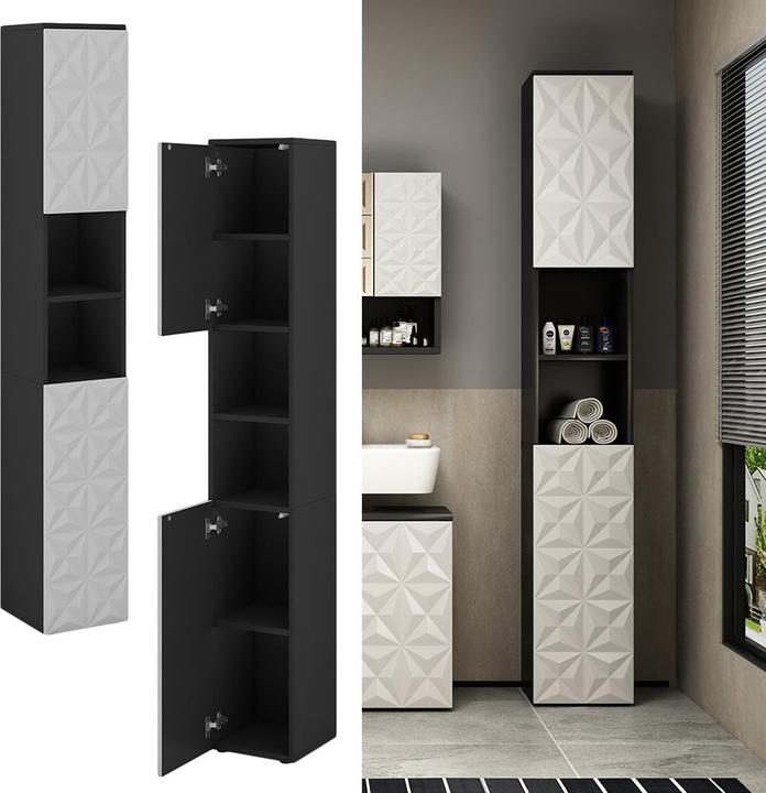 Produktbild Vicco Edge mit 2 Türen und 3 Fächer