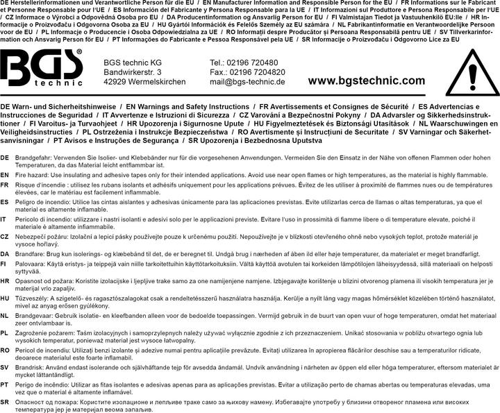 Actual product image BGS Duct Tape 50 mm x 10 m (50 mm)