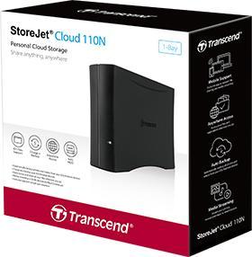 Image du produit Transcend Stockage en réseau 4TB StoreJetCloud110N (4 To)