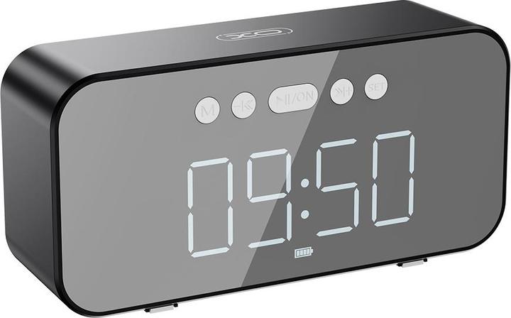 xO haut-parleur sans fil F41 réveil noir