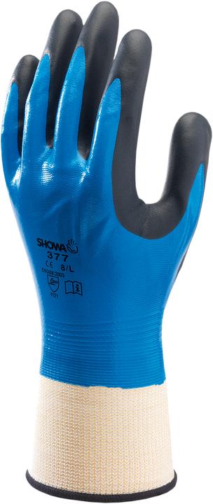 Produktbild Showa 377, foam coated nitrile glove, 8 (L)