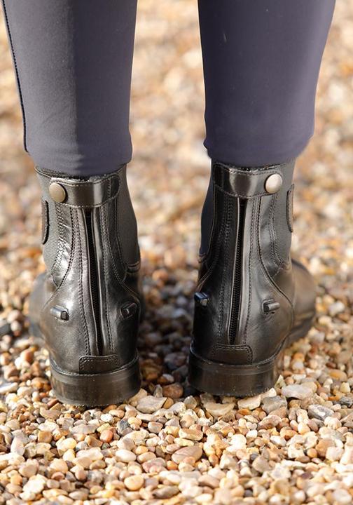 Actual product image Premier Equine Denver riding ankle boot with elast lacing (39)