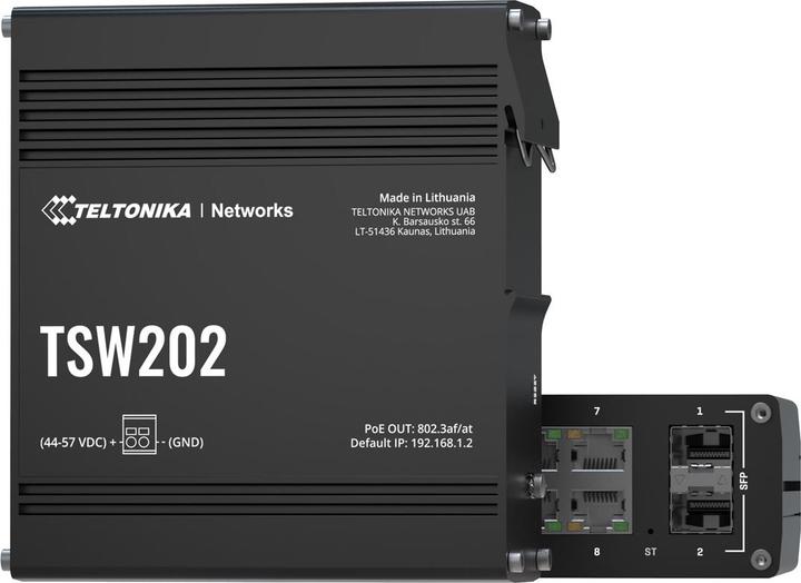 Actual product image Teltonika TSW202 (10 ports)