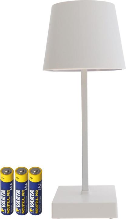 Image du produit AccuCell Lampe de bureau LED tactile, blanc chaud, avec batterie