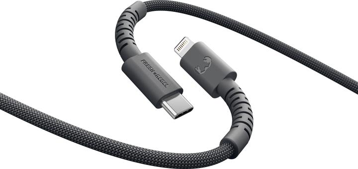 Actual product image Fresh'N Rebel Fresh 'n Rebel USB-C to Lightning Grey (2 m, 30 W)