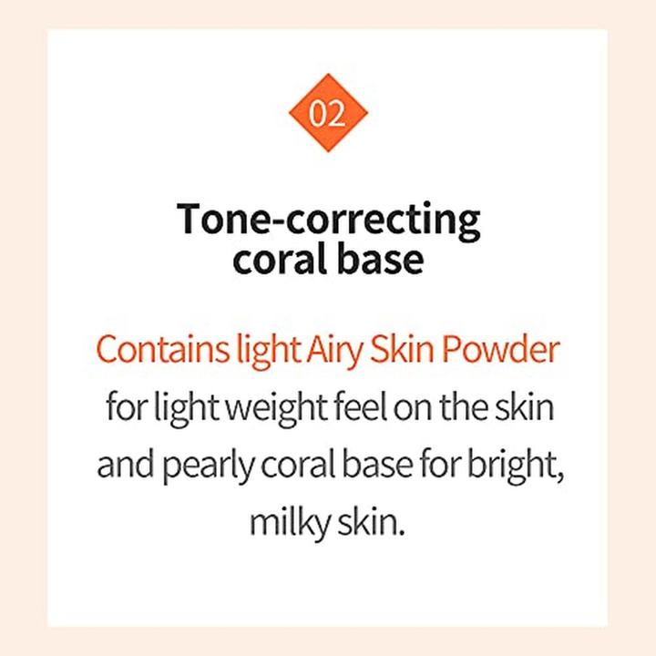 Actual product image Etude House ETUDE Face Blur Smoothing SPF 33 PA++ 21AD Coral Base Primer with Smoothing Effect and UV Protection