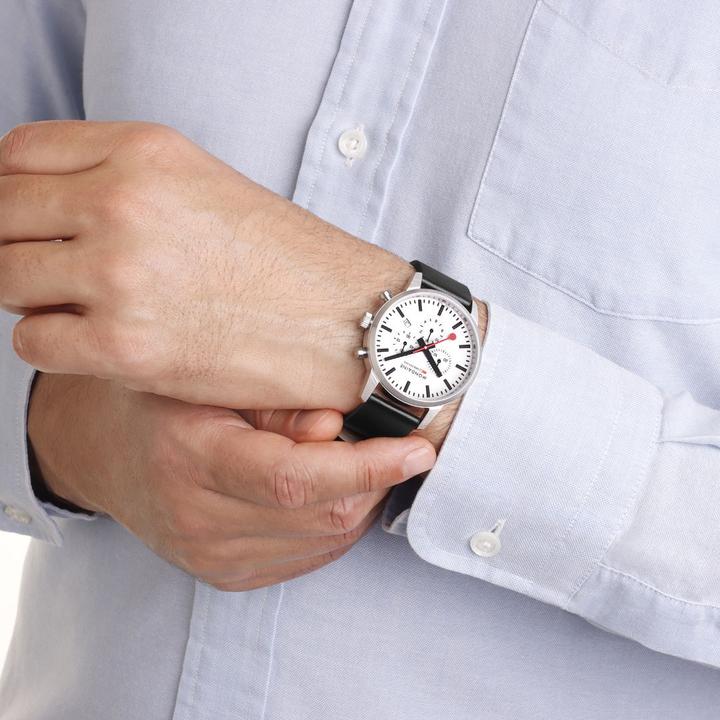 Actual product image Mondaine Neo Vegan (Chronograph, 41 mm)
