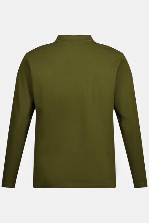 Produktbild JP1880 Poloshirt, Basic, Langarm, Piqué (5XL)