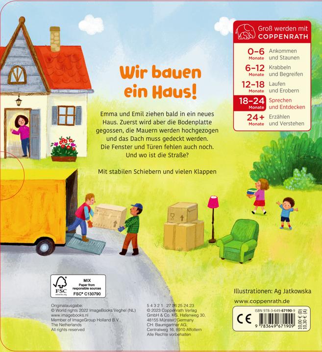 Produktbild Klapp mal! Schieb mal!: Auf der Baustelle (Deutsch)