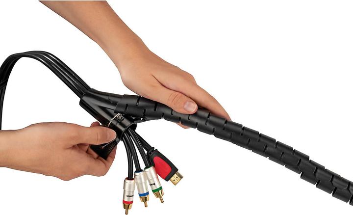 Actual product image Hama Cable bundle hose (Cable conduit, 200 cm)