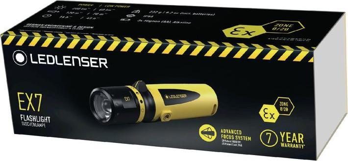 Actual product image Ledlenser Ex Zone (16.15 cm, 200 lm)