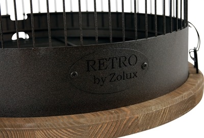 Immagine prodotto Zolux Gabbia Retro Lisette Mercoledì 35 uccelli neri