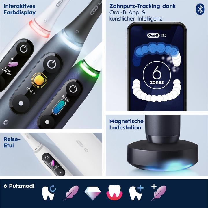 Produktbild Oral-B iO Series 8 + Sensitive (Oszillierende Zahnbürste)