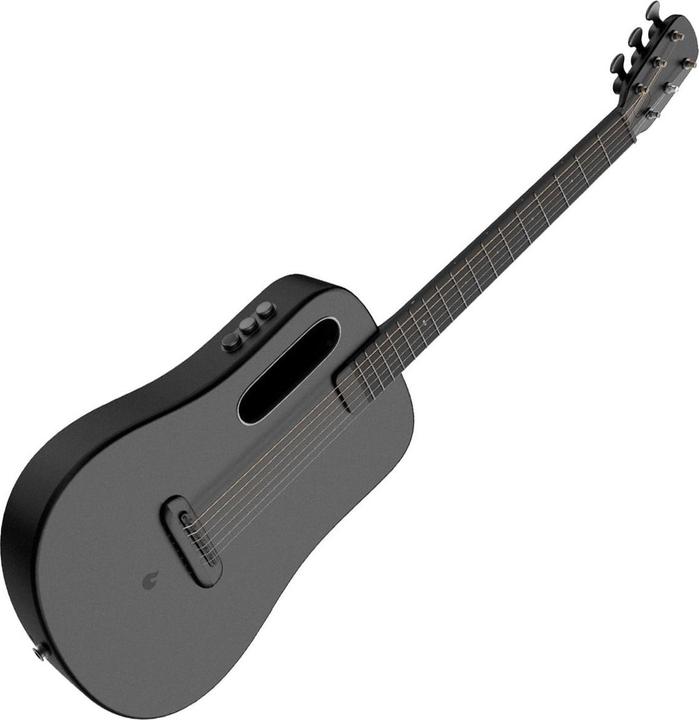 Actual product image Lava Music Guitar Me Air 36 inch Space Black (Acoustic guitar, Airsonic carbon fibre composite, Carbon fibre, Carbon fibre composite, High pressure laminate (HPL), High pressure laminate (HPL))