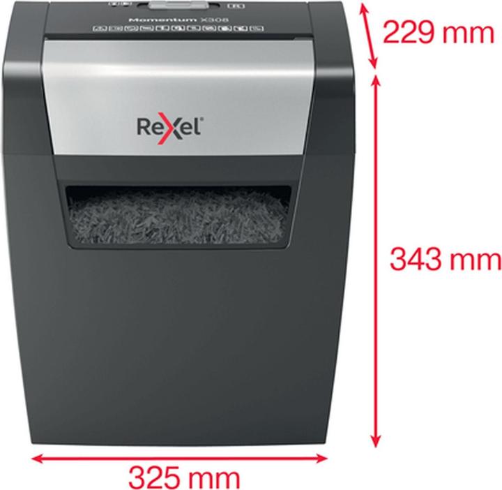 Actual product image Rexel Momentum X308 (Particle cut)