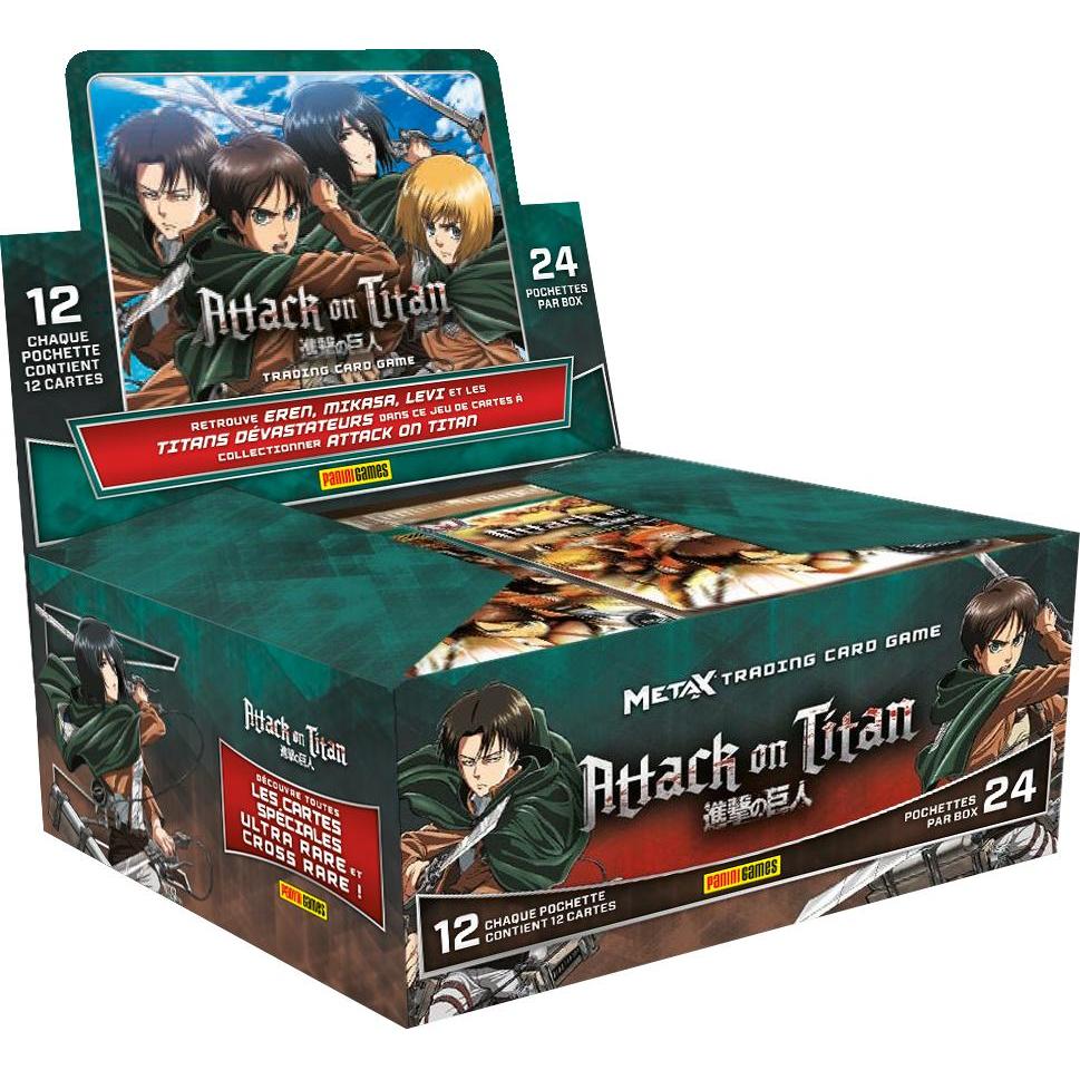 Panini Attack on Titan Card 1 Busta (Pacchetto Booster)