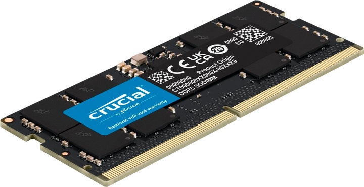 Produktbild Crucial CT16G56C46S5 (1 x 16GB, 5600 MHz, DDR5-RAM, SO-DIMM)