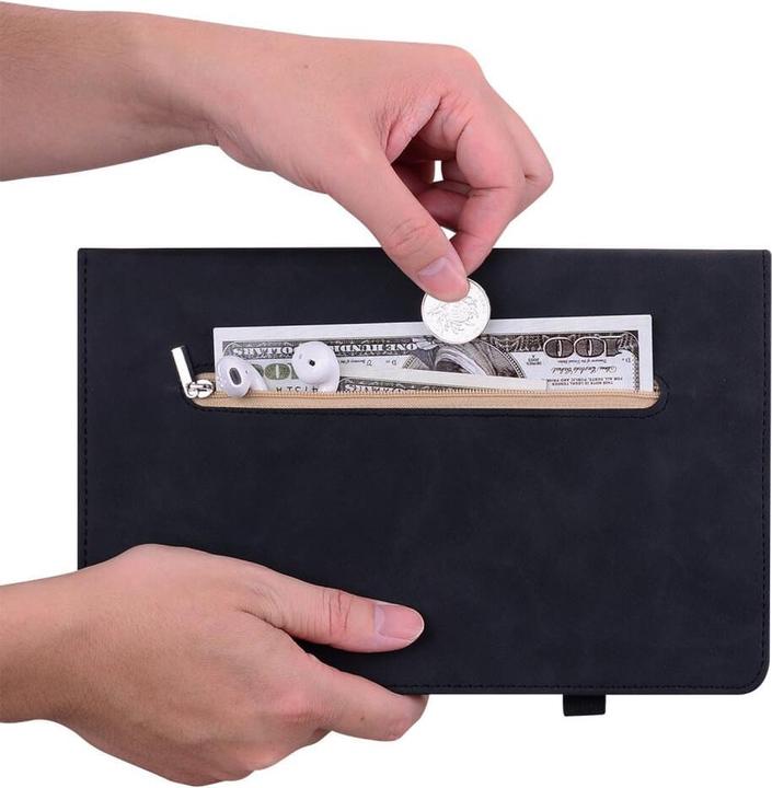 Produktbild Cover-Discount iPad 2022 (10.Gen) - Schutzhüllle mit Zipper Tasche schwarz (iPad 2022 (10. Gen))