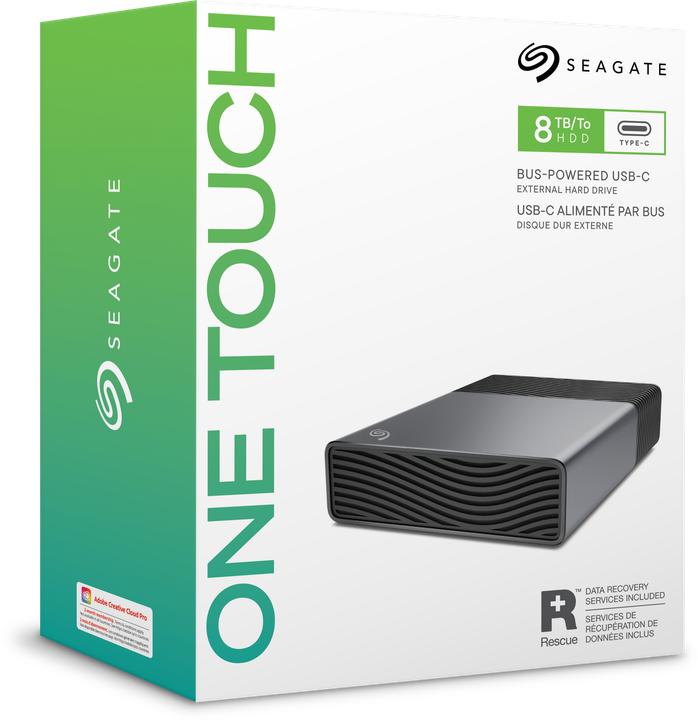 Immagine prodotto Seagate One Touch Desktop USB-C powered (8 TB)