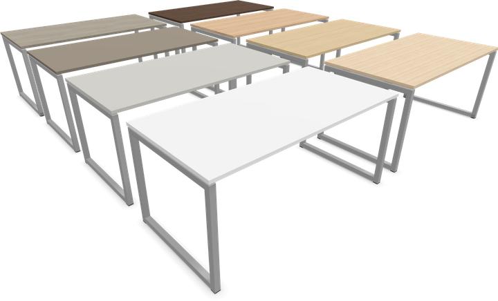 Actual product image Narbutas Nova O desk (1600 x 800 x 740 mm)