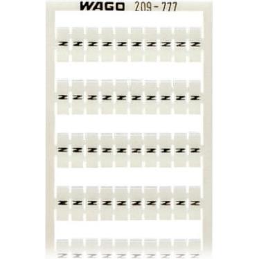 5x Wago WSB-Bez., Elektronikzubehör + Gehäuse, Weiss