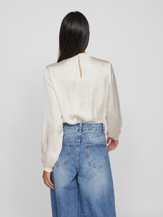 Produktbild Vila High Neck Oberteil mit langen Ärmeln (40)