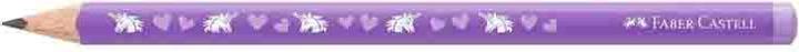 Actual product image Faber-Castell Jumbo Bleistift Einhorn,HB, violett (HB, 1 x)