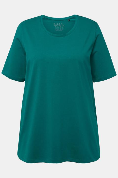 Actual product image Ulla Popken Essential Round Neck Stretch Tee (54)