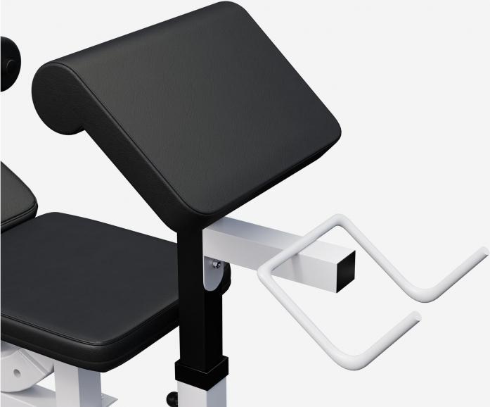 Image du produit Gorilla Sports Banc de musculation avec ensemble d'haltères