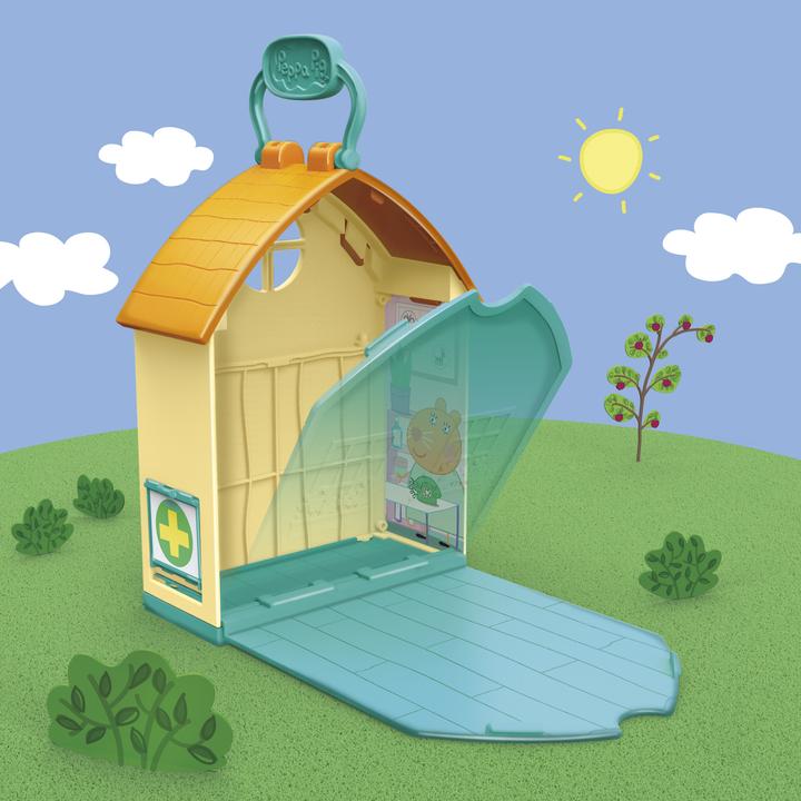 Immagine prodotto Hasbro Il playset Peppa's Adventures Peppa at the Vet, giocattolo prescolare, con 1 figura e 3 acce