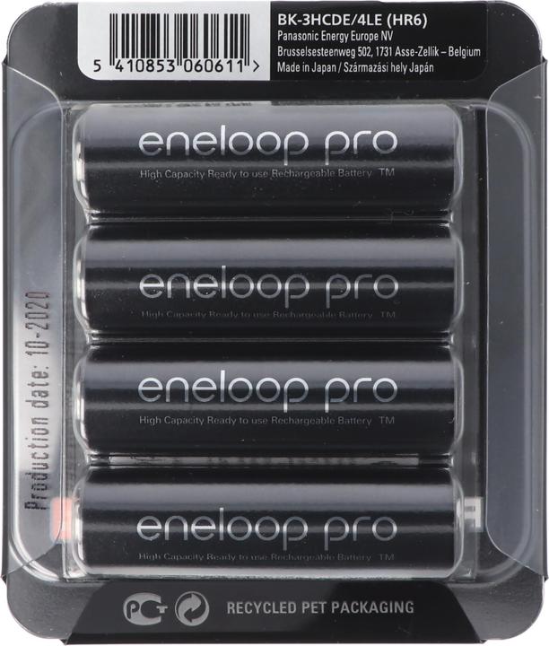 Image du produit Sanyo Eneloop XX (4 pcs, AA, 2500 mAh)