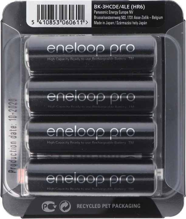 Produktbild Sanyo Eneloop XX (4 Stk., AA, 2500 mAh)