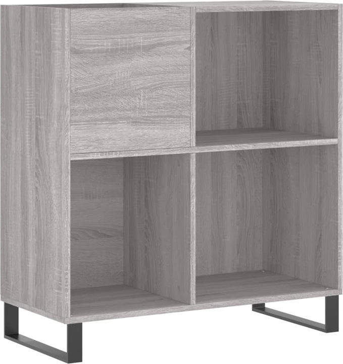 Immagine prodotto VidaXL Plattenschrank Grau Sonoma 84,5x38x89 cm Holzwerkstoff (84,5 x 38 x 89 cm)